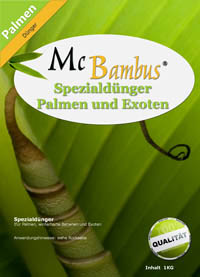 Bambus-Leverkusen Mc-Bambus Spezialdnger mit Langzeitwirkung fr Palmen